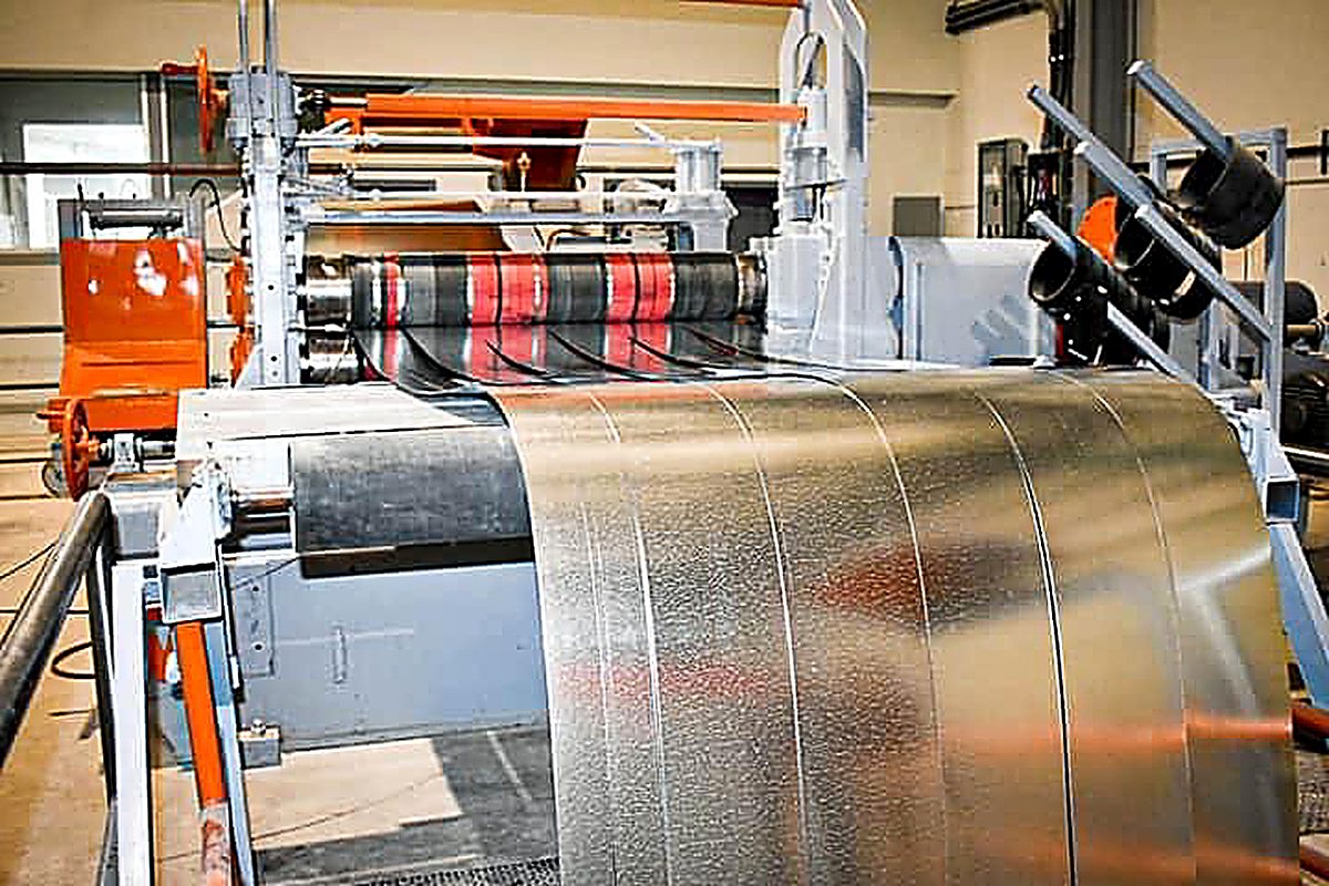 Juego de cuchillas circulares y separadores de la línea de slitting
